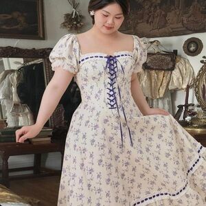 Lacemade Curve & Plus Petrea Volubilis Corset Dress